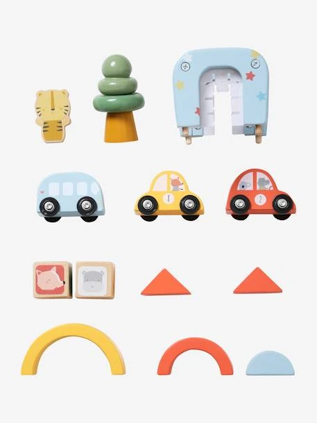 Table D'activités Circuit De Voitures En Bois FSC® Beige - Vertbaudet 6 Table D'activités Circuit De Voitures En Bois FSC® Beige - Vertbaudet – Image 6