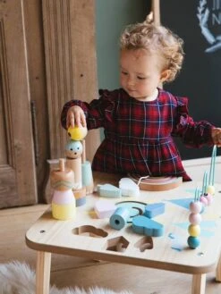 Table D'activités Petits Sioux En Bois FSC® Multicolore - Vertbaudet 7 Table D'activités Petits Sioux En Bois FSC® Multicolore - Vertbaudet -Jouets Séries Magasin table dactivites petits sioux en bois fsc 1