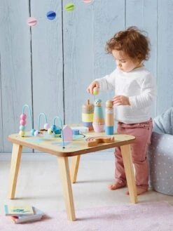 Table D'activités Petits Sioux En Bois FSC® Multicolore - Vertbaudet 8 Table D'activités Petits Sioux En Bois FSC® Multicolore - Vertbaudet -Jouets Séries Magasin table dactivites petits sioux en bois fsc 2