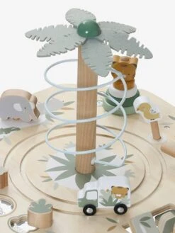 Table Multi-activités HANOÏ En Bois FSC® Multicolore - Vertbaudet -Jouets Séries Magasin table multi activites hanoi en bois fsc 2