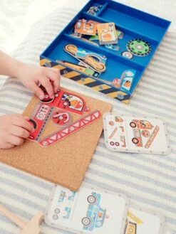 Tap Tap Véhicules DJECO Blanc - Djeco -Jouets Séries Magasin tap tap vehicules djeco 3