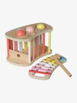 Tap Tap Xylophone 2 En 1 En Bois FSC® Multicolore - Vertbaudet -Jouets Séries Magasin tap tap xylophone 2 en 1 en bois fsc 4