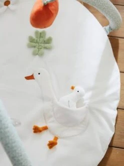 Tapis D'éveil Avec Arches En Coton Nid D'abeille LOVELY FARM Lovely Farm - Multicolore - Vertbaudet -Jouets Séries Magasin tapis deveil avec arches en coton nid dabeille lovely farm 2