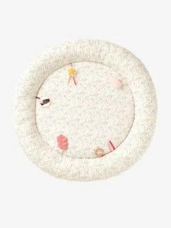 Tapis D'éveil Avec Arches Florettes Ecru / Multico - Vertbaudet -Jouets Séries Magasin tapis deveil avec arches florettes 2