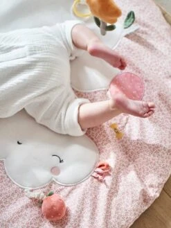 Tapis D'éveil Avec Arches VOYAGE AU PAYS ROSE Rose - Vertbaudet -Jouets Séries Magasin tapis deveil avec arches voyage au pays rose 2