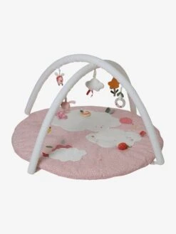 Tapis D'éveil Avec Arches VOYAGE AU PAYS ROSE Rose - Vertbaudet -Jouets Séries Magasin tapis deveil avec arches voyage au pays rose 4