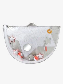 Tapis D'éveil Pluie D'étoiles Blanc Imprimé - Vertbaudet -Jouets Séries Magasin tapis deveil pluie detoiles 4