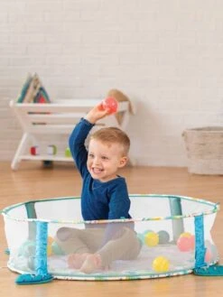 Tapis D'éveil Transformable En Aire à Balles Infantino Vert - Infantino -Jouets Séries Magasin tapis deveil transformable en aire a balles infantino 3