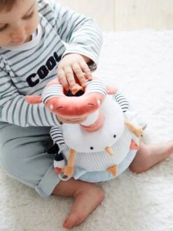 Tour à Empiler En Tissu LEON SUR LE PONTON Multicolore - Vertbaudet -Jouets Séries Magasin tour a empiler en tissu leon sur le ponton 5