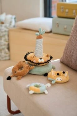 Tour à Empiler En Tissu TANZANIE Multicolore - Vertbaudet -Jouets Séries Magasin tour a empiler en tissu tanzanie 4